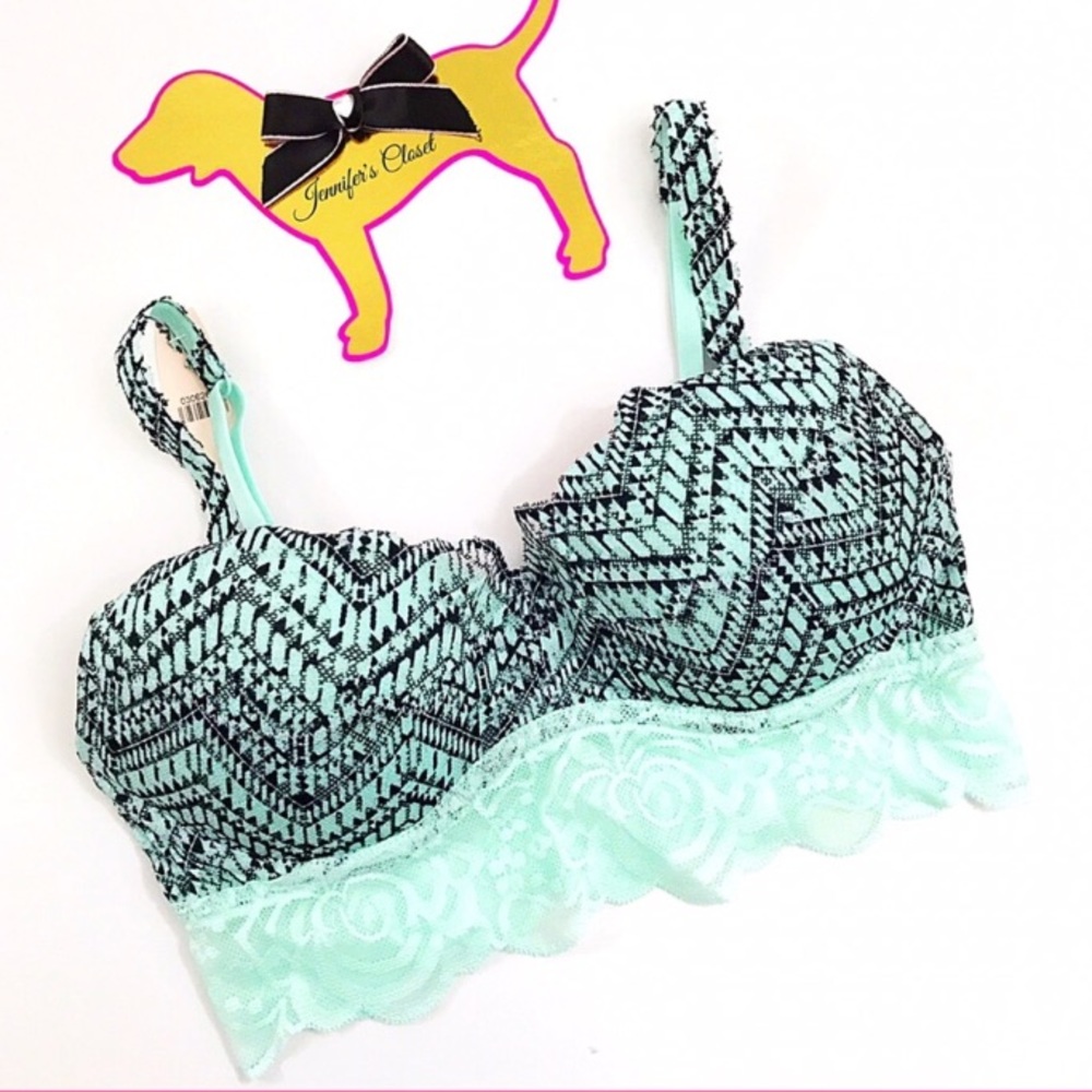 Victoria’s Secret pink push-up bralette